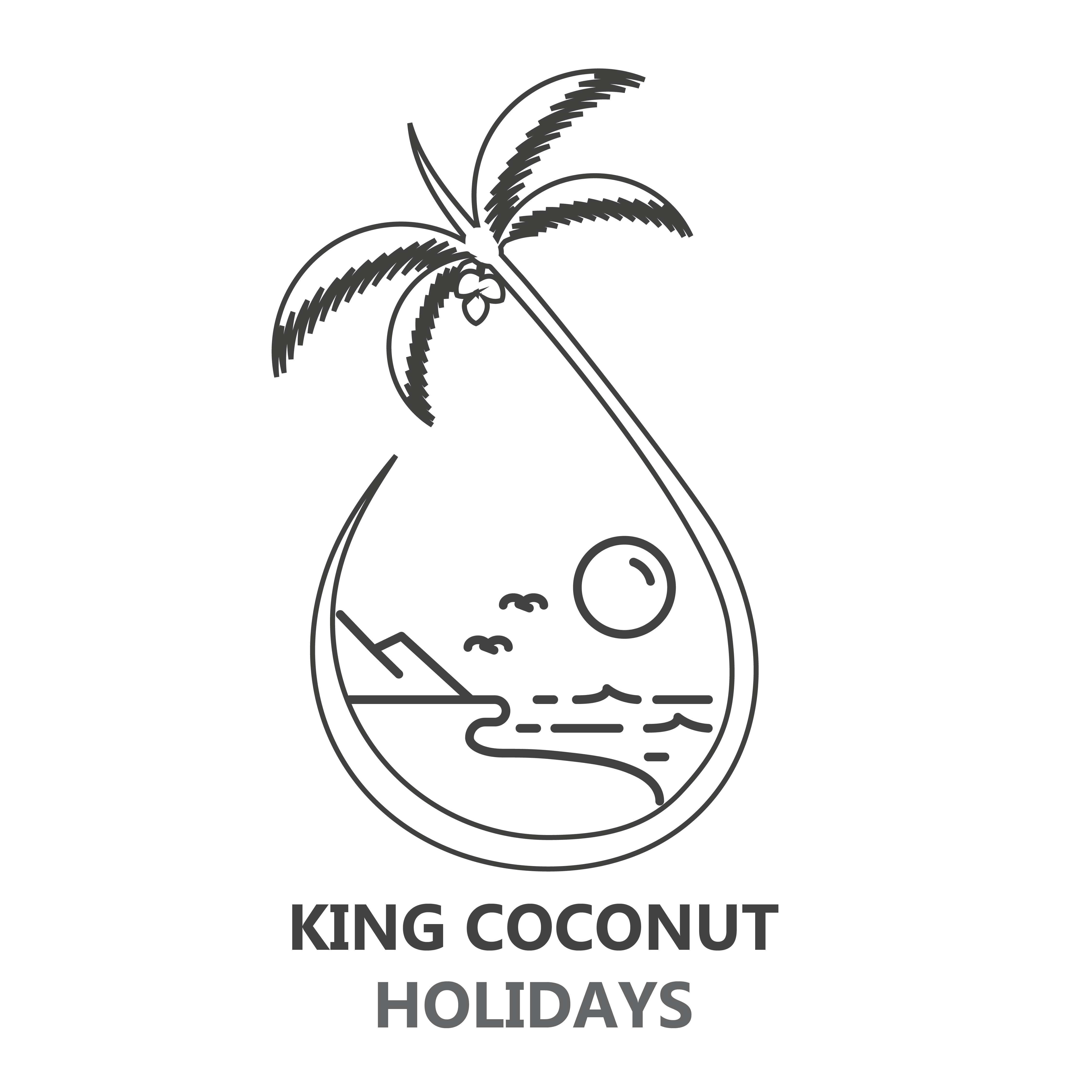 King Coconut Holidays Logo